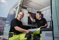 Ablauf eines Saugbaggereinsatzes in Mayen